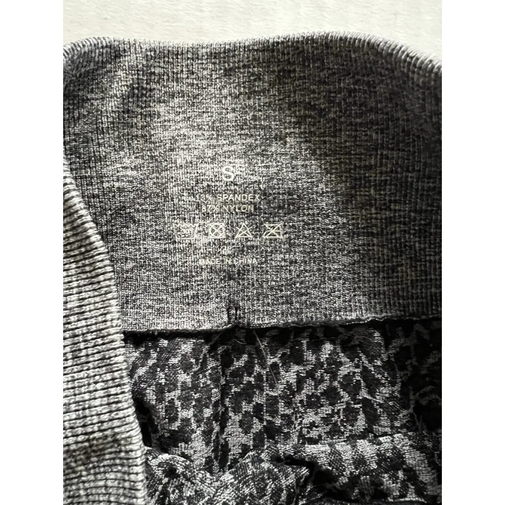 NVGTN Black & Gray Textured High-Waist Leggings - Picture 6 of 8